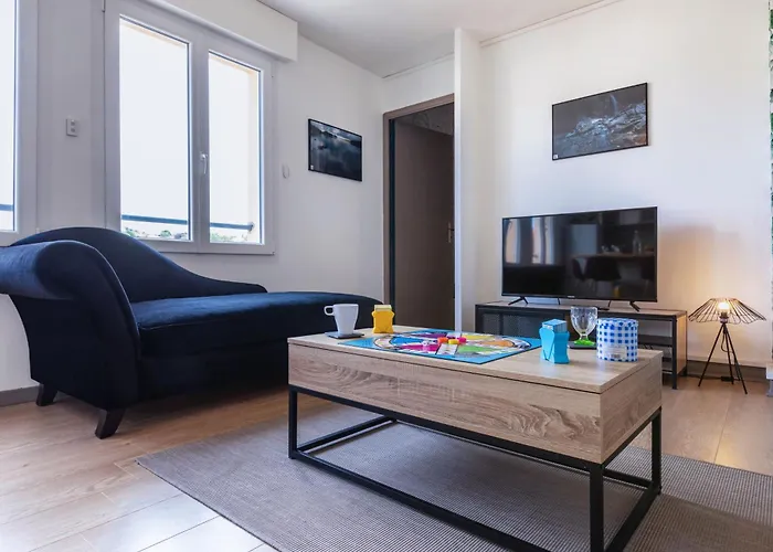 Bleu Rivage F3 Bord De L'allier - Parking Gratuit - 2 Etoiles Apartmán Vichy